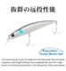 TSURINOYA DW77 Minnow hundido de lanzado largo para trucha y mar - imagen 4