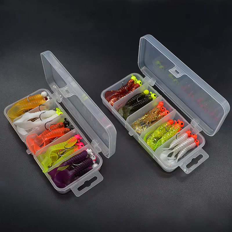 Kit Cabeceras Jig Head con Vinilos para Principiantes