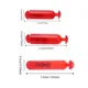 Tubo de inserción PVC y acero inoxidable para señuelos sonajeros - imagen 4