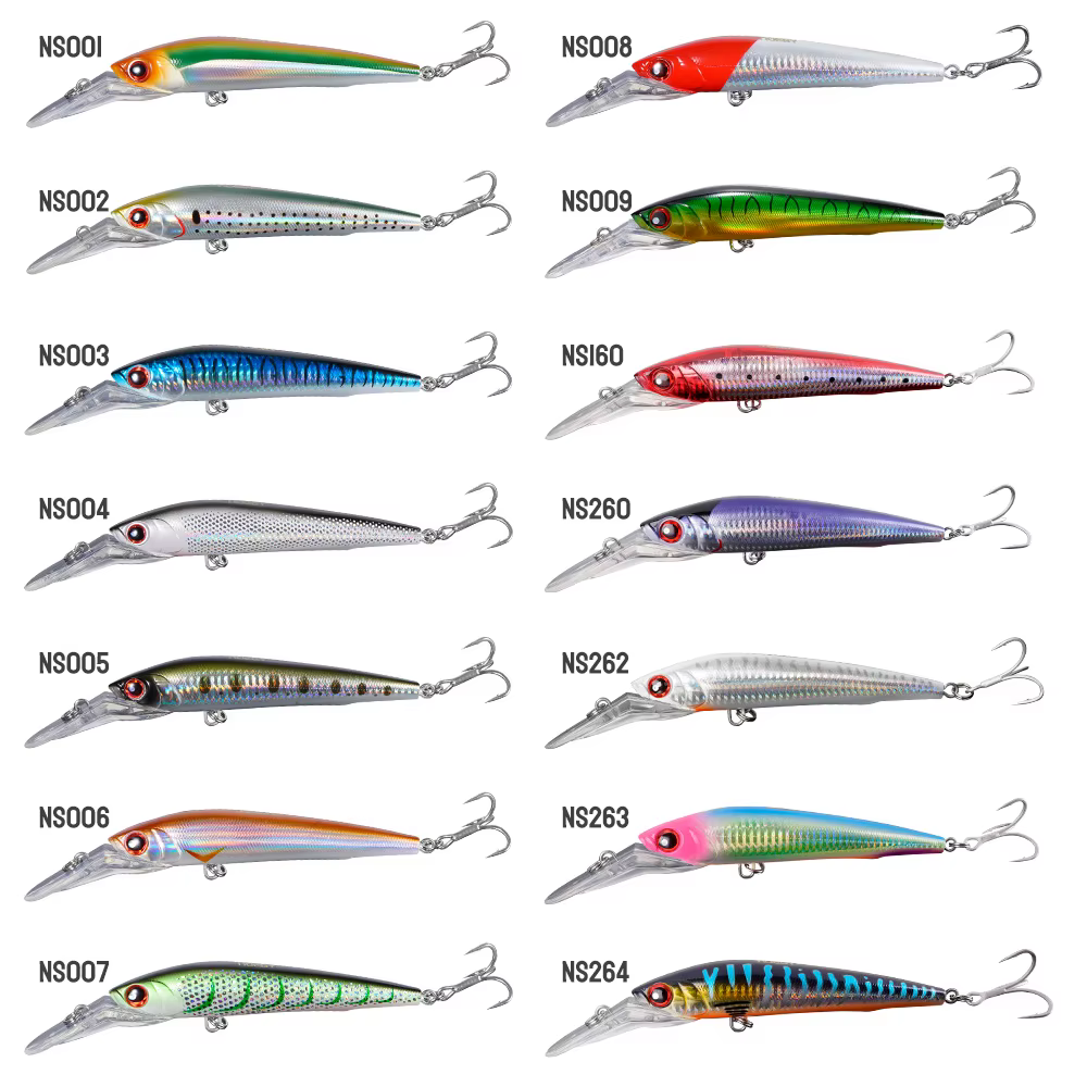 NOEBY Pececillo hundido 140mm 50g – Lubina agua salada - imagen 3