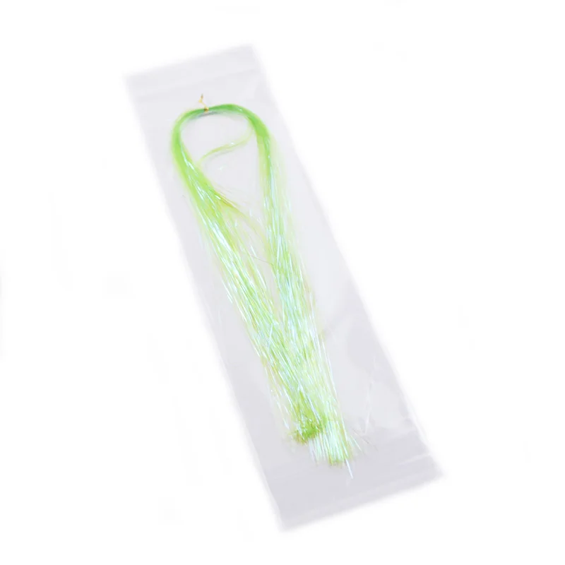 Material de atado iridiscente para agua salada