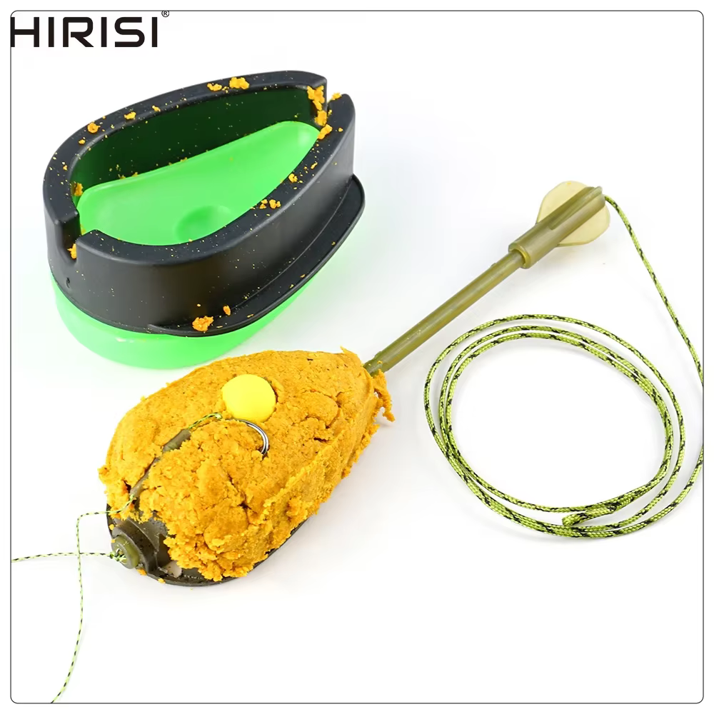 Juego de alimentadores para pesca de carpa Hirisi - vista general