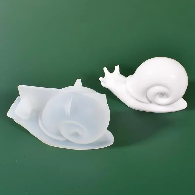 Molde Epoxy Silicona para Caracoles Decorativos - imagen 2