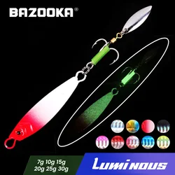 Bazooka Señuelo Luminoso para Lubina – Anzuelos Triples