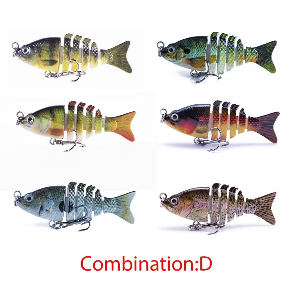 Hanlin Mini señuelo multiarticulado de hundimiento – para cebos - imagen 5