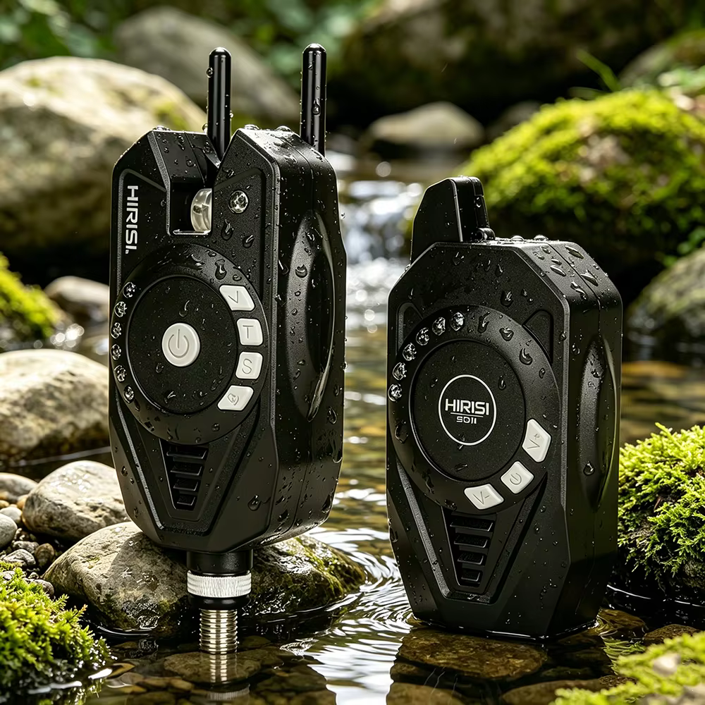Alarma de Pesca Inalámbrica HIRISI SD11 para Carpas – Vibración, LED y Control Remoto - imagen 5