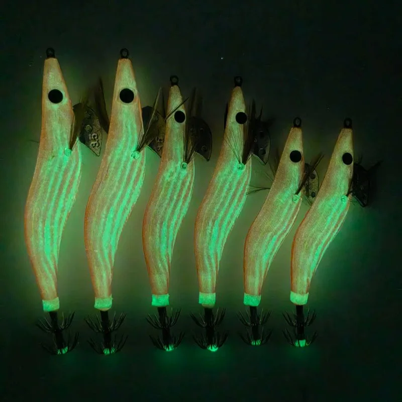 Señuelos luminosos para sepia y pulpo con calamar - imagen 5