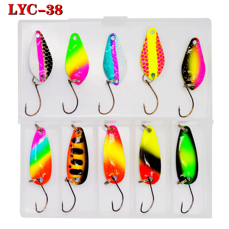 Kit JYJ Cebo para Trucha – Spinners, Wobblers y Cucharillas - imagen 4