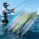 Señuelos surf mosca inoxidable anguila de arena 3D con ojo realista - imagen 3