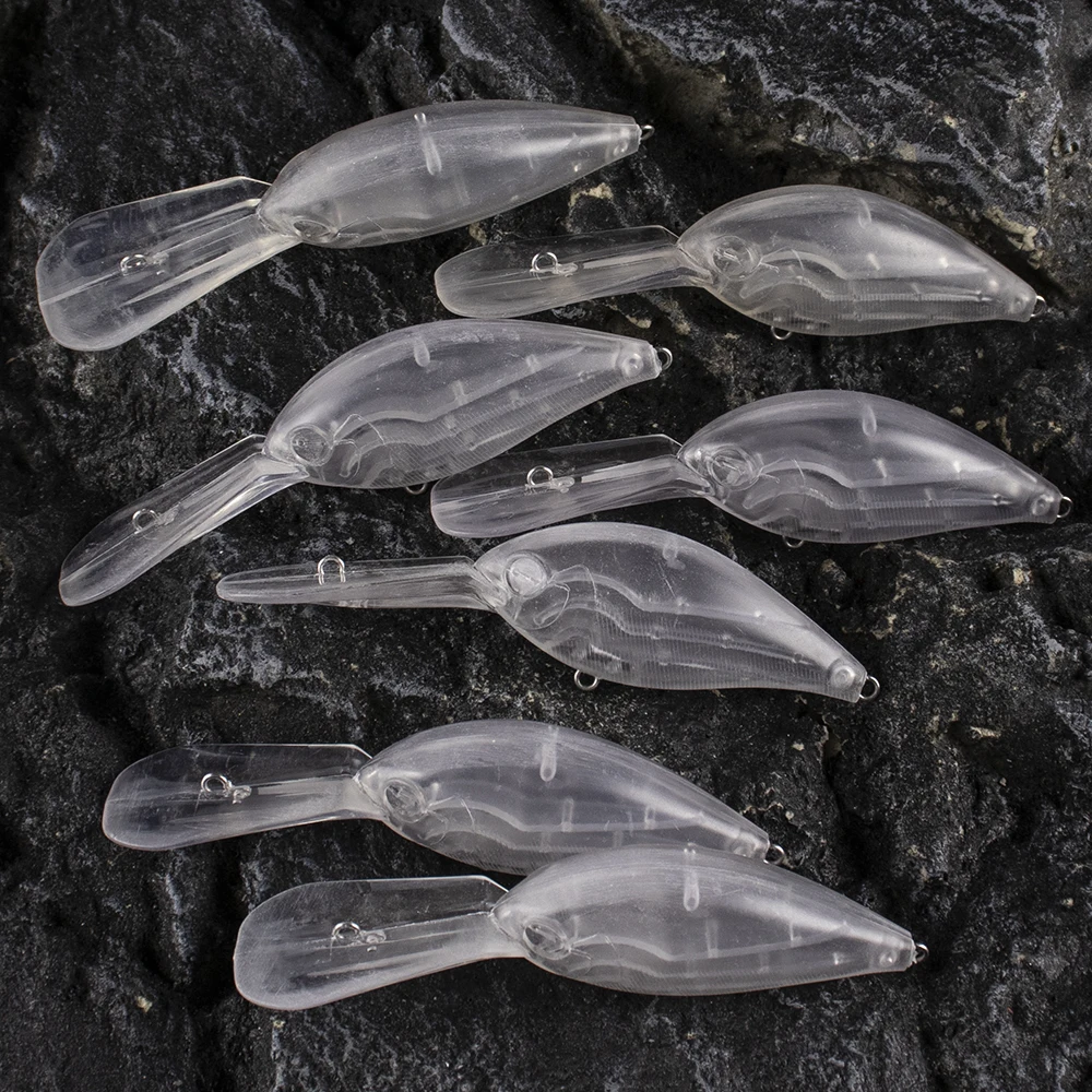 Crankbait flotante blanco de agua profunda Dr.Holife para pesca - imagen 4