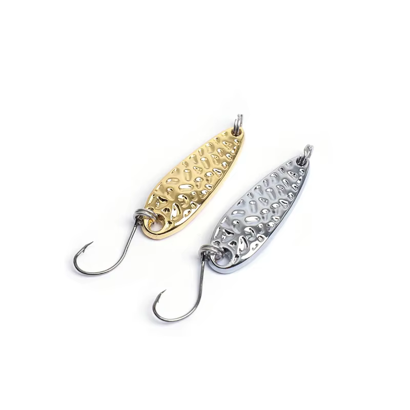 Mini Wobbler Cuchara Giratoria – 2,5-5g Metal con purpurina - imagen 4