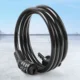 Candado de cable con contraseña para bicicleta antirrobo, sin llave - imagen 4