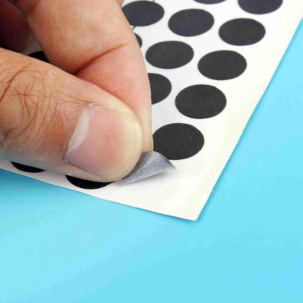 Pegatinas negras para bolas de billar con puntos