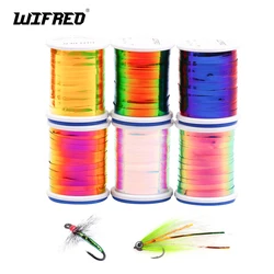 Wifreo Material Flash 2mm 2 tonos para atado de ninfas y streamer