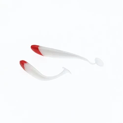 Señuelo Swimbait de Silicona Doble Color para Carpa y Lubina