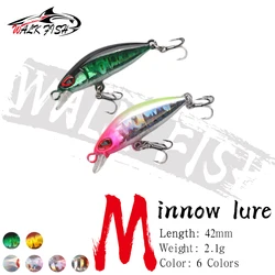 WALK FISH Señuelo Minnow hundible para trucha y lucio – Wobbler