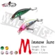 WALK FISH Señuelo Minnow hundible para trucha y lucio – Wobbler