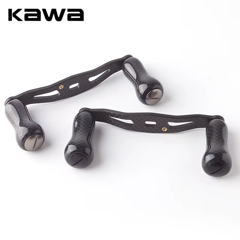 Manivela carbono Kawa 106mm con perilla para carrete casting - imagen 2