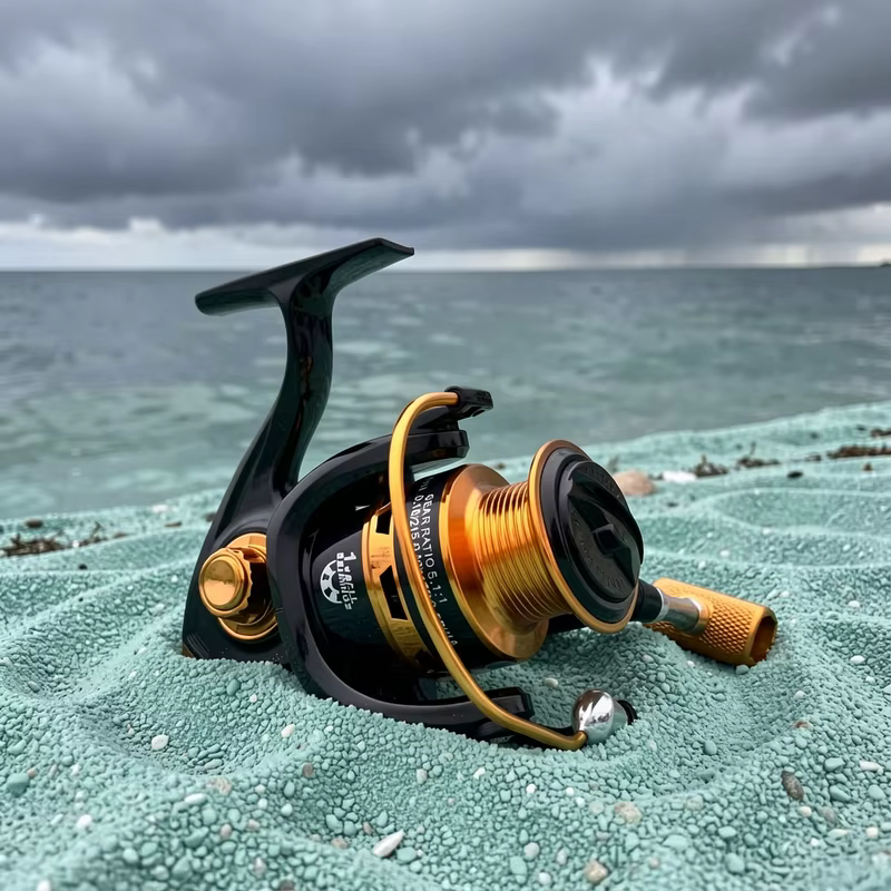 Carrete Giratorio Serie 8000 – Arrastre Potente para Lago - imagen 2