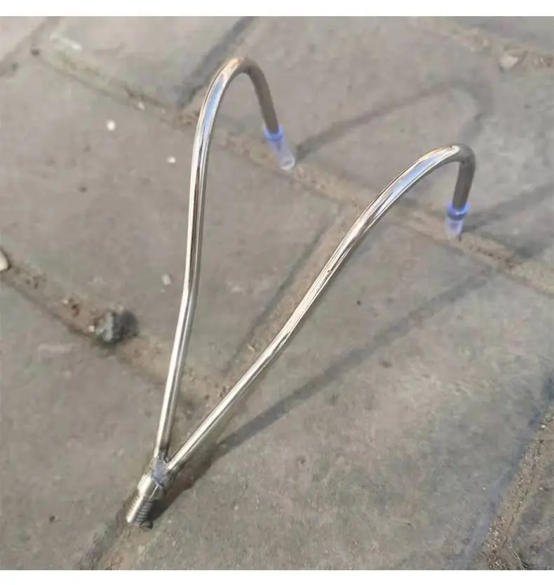Rastrillo de acero inoxidable con ganchos para plantas acuáticas