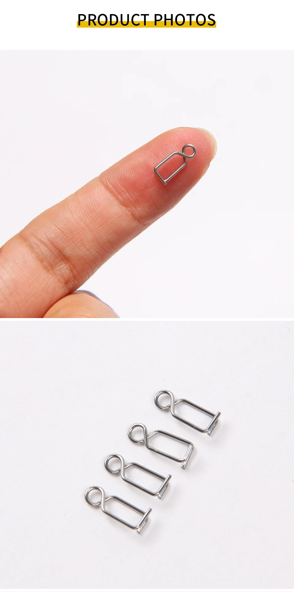 Clip acoplado a un jig de 10 mm