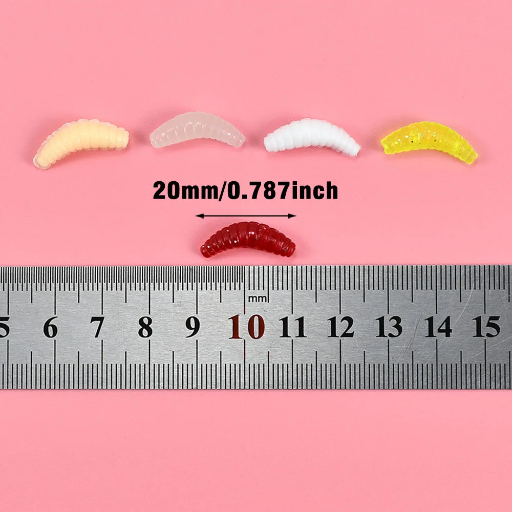 Micro señuelos de silicona Bluegill para Panfish y trucha - imagen 4