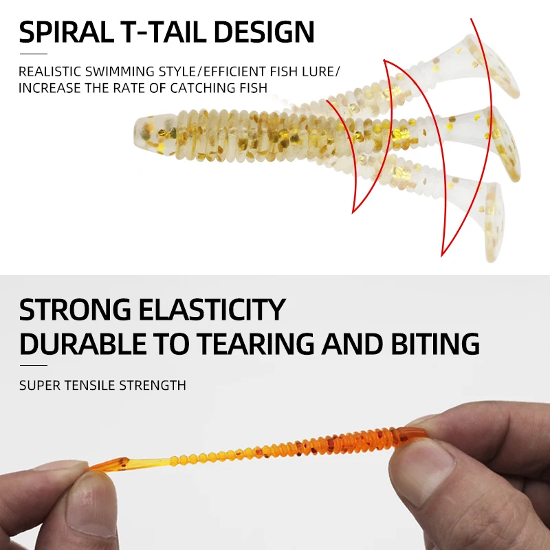 ShareShark Vinilos T-Tail marinos realistas con sistema a tornillo