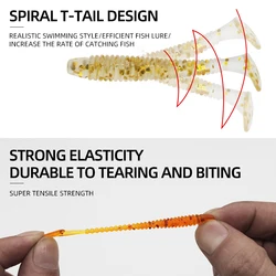 ShareShark Vinilos T-Tail marinos realistas con sistema a tornillo