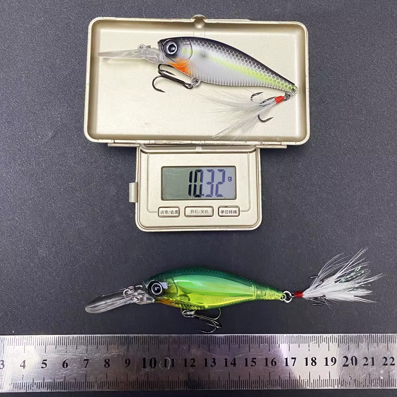 Señuelo Minnow con anillos bicíclicos reforzados