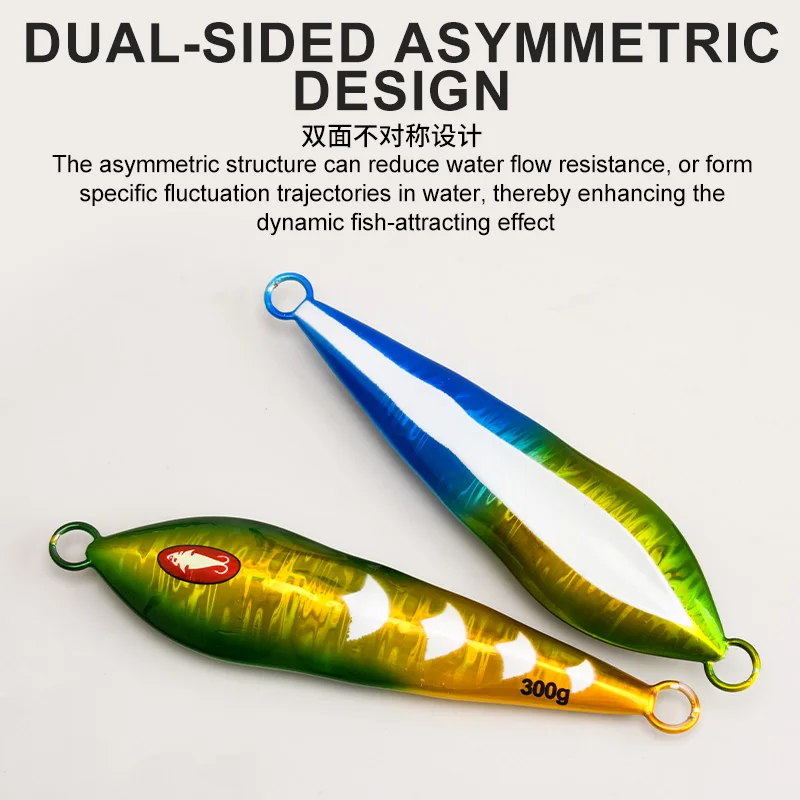 TEASER J154 Metal Jigging dardo cuchara para pesca en mar - imagen 3