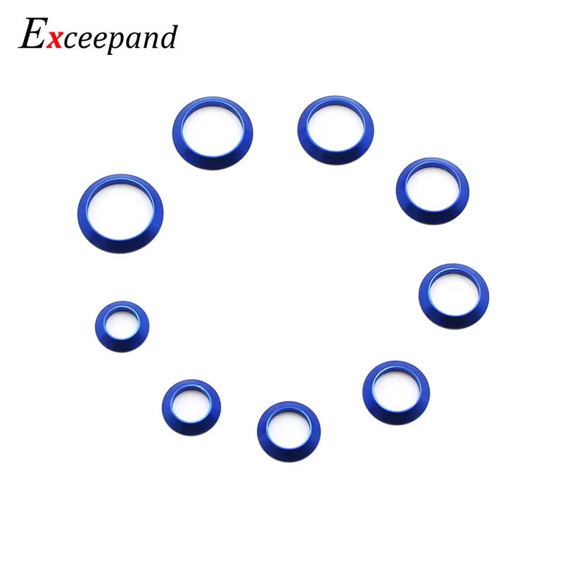 Exceepand Adaptador de ajuste de anillo decorativo para caña de pescar - imagen 4
