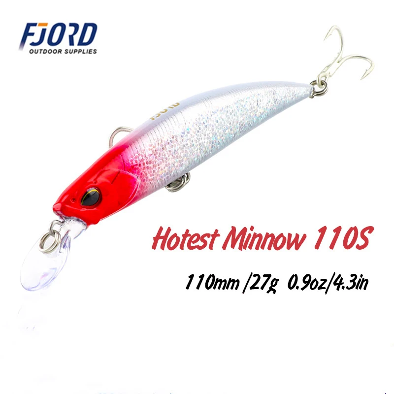 FJORD Jerkbait marino para carpa y lubina – Pececillo salado