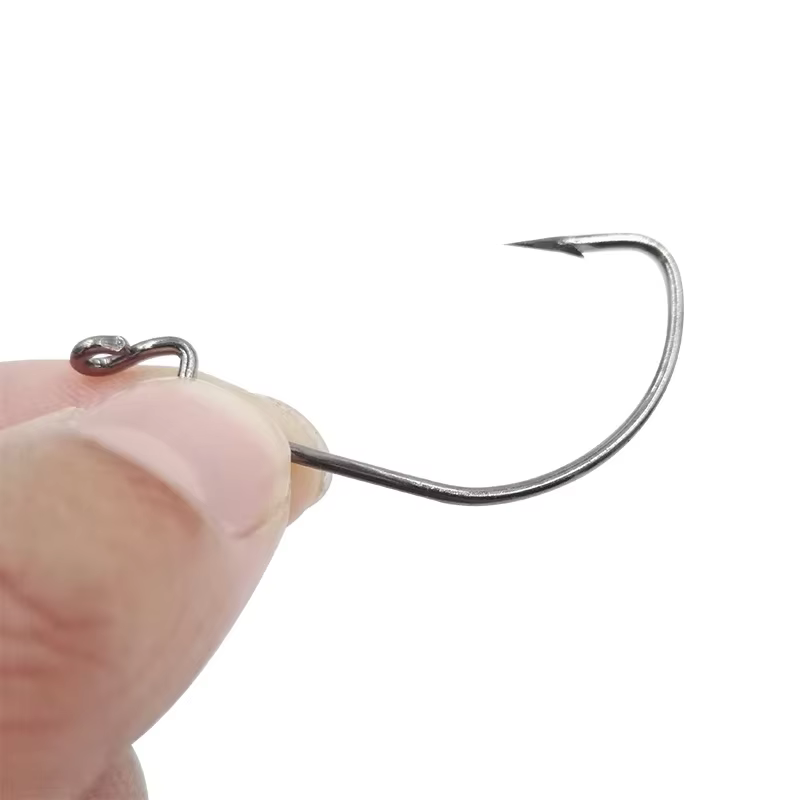 Anzuelos Wide Gap para Softbait – Acero carbono 6 a 4/0 - imagen 3