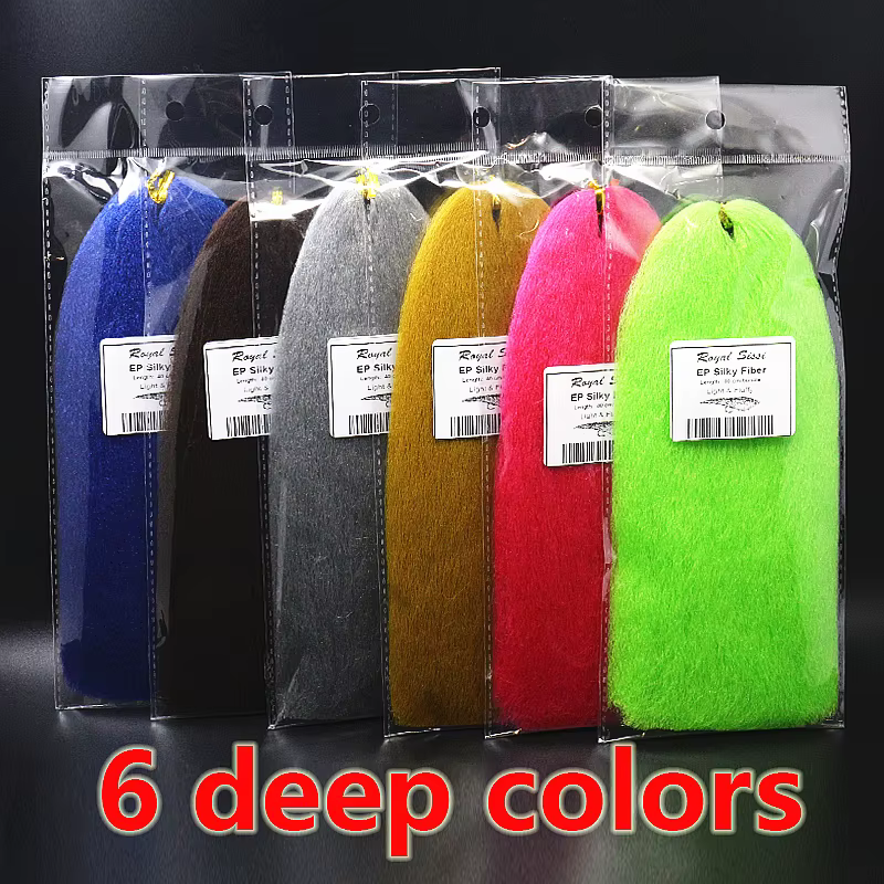 Royal Sissi Fibras Sintéticas Cuerpos Minnow – 12 Colores