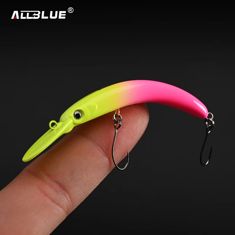 ALLBLUE PEPINO MR Crankbait flotante wobbler para trucha - imagen 2