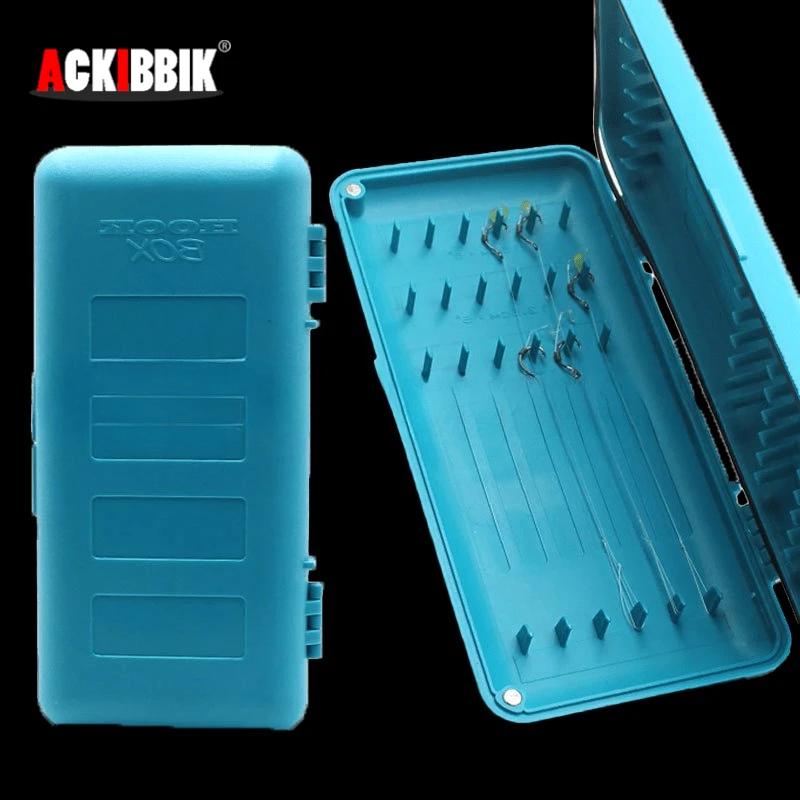 Ackibbik Caja para aparejos: bajos de línea y anzuelos carpfishing - imagen 3