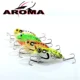 Señuelo Topwater lubina tipo rana wobbler blando - imagen 4