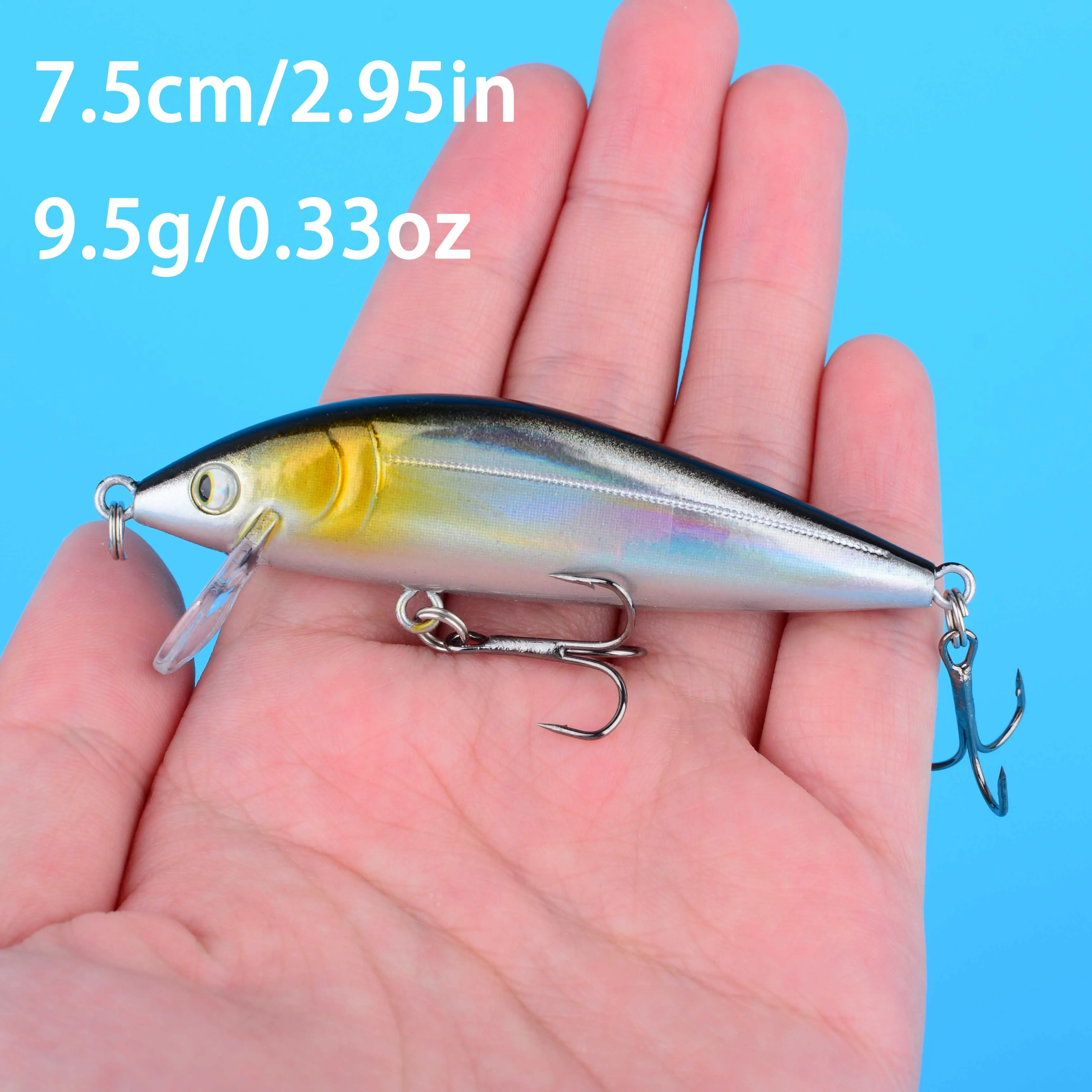 Señuelo Minnow hundidor para trevally y branzón – natación real - imagen 3