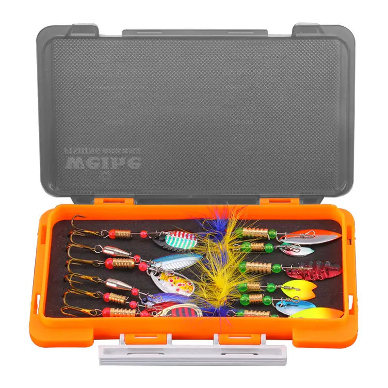 Weihe Cucharillas Giratorias – Señuelos metálicos para pesca a recogida