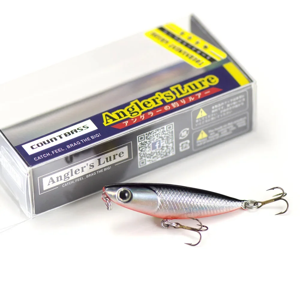 Countbass Wobbler Topwater Popper Señuelo Bass - imagen 3