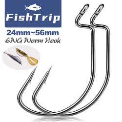 Anzuelos EWG FishTrip – Vástago ancho para vinilo y lubina