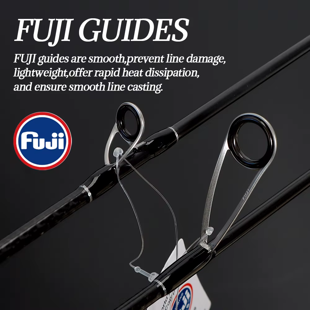 Caña Spinning TOLU Microfish – Ultraligera con anillas Fuji - imagen 4