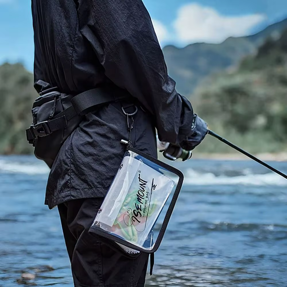 Bolsa para Cebos LUYA A6 – PVC Transparente y Compartimentada - imagen 4