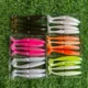 Swolfy señuelos blandos oscilantes de silicona para pesca