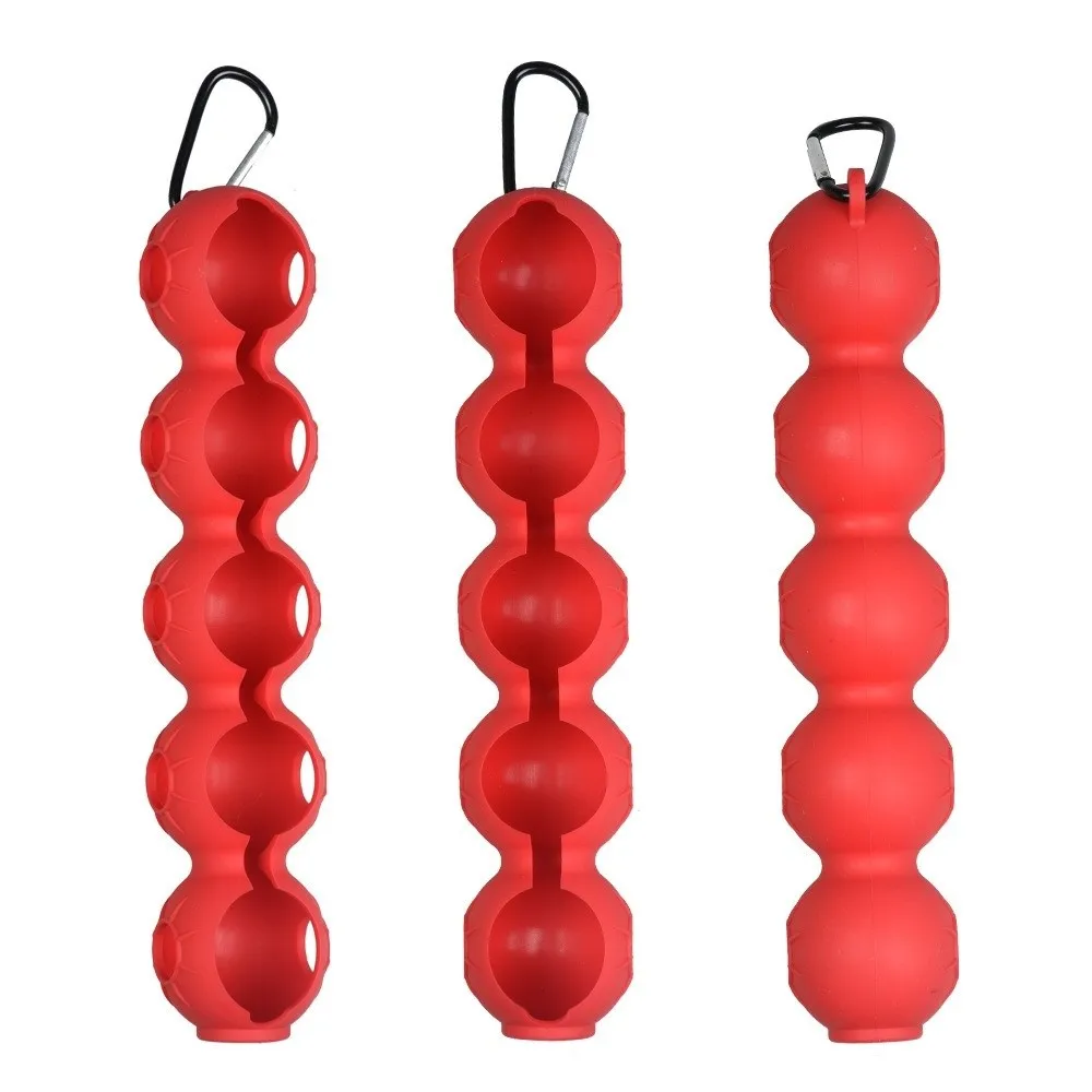 Soporte silicona para pelotas de golf con gancho y bolsa ligera - imagen 3