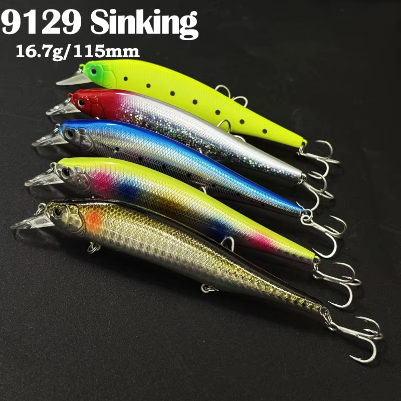 Señuelo Minnow de Lanzamiento Largo para Lubina y Trucha - imagen 2