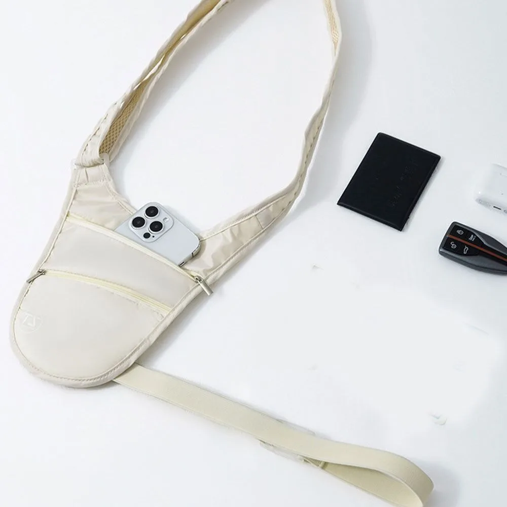 Riñonera antirrobo deportiva transpirable gran capacidad para viaje - imagen 2