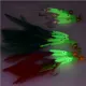 Mrlurion Anzuelos pluma para aparejo de lubina y caballa - imagen 4