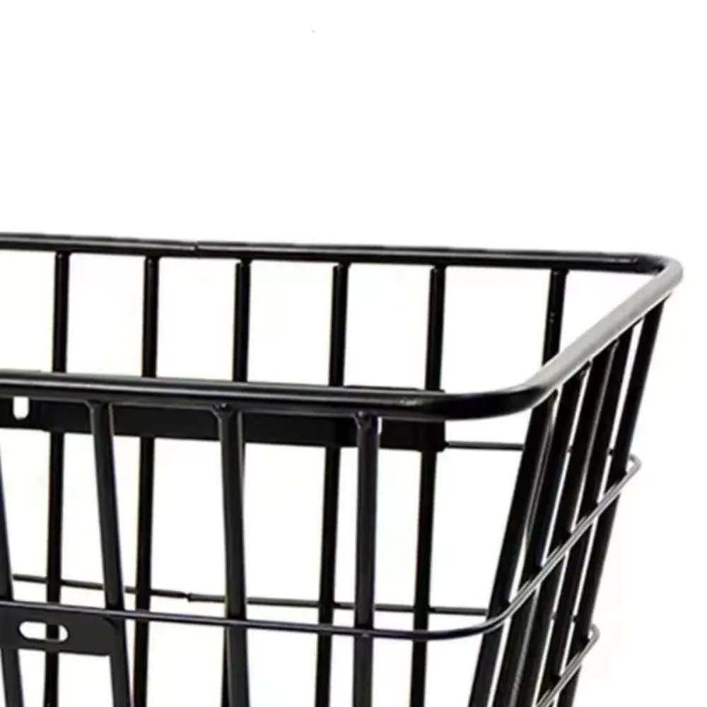 Cesta trasera de metal para bicicleta de montaje trasero - imagen 5