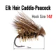 Mosca seca caddis Vtwins de pelo de alce artificial – Cebo flotante - imagen 2